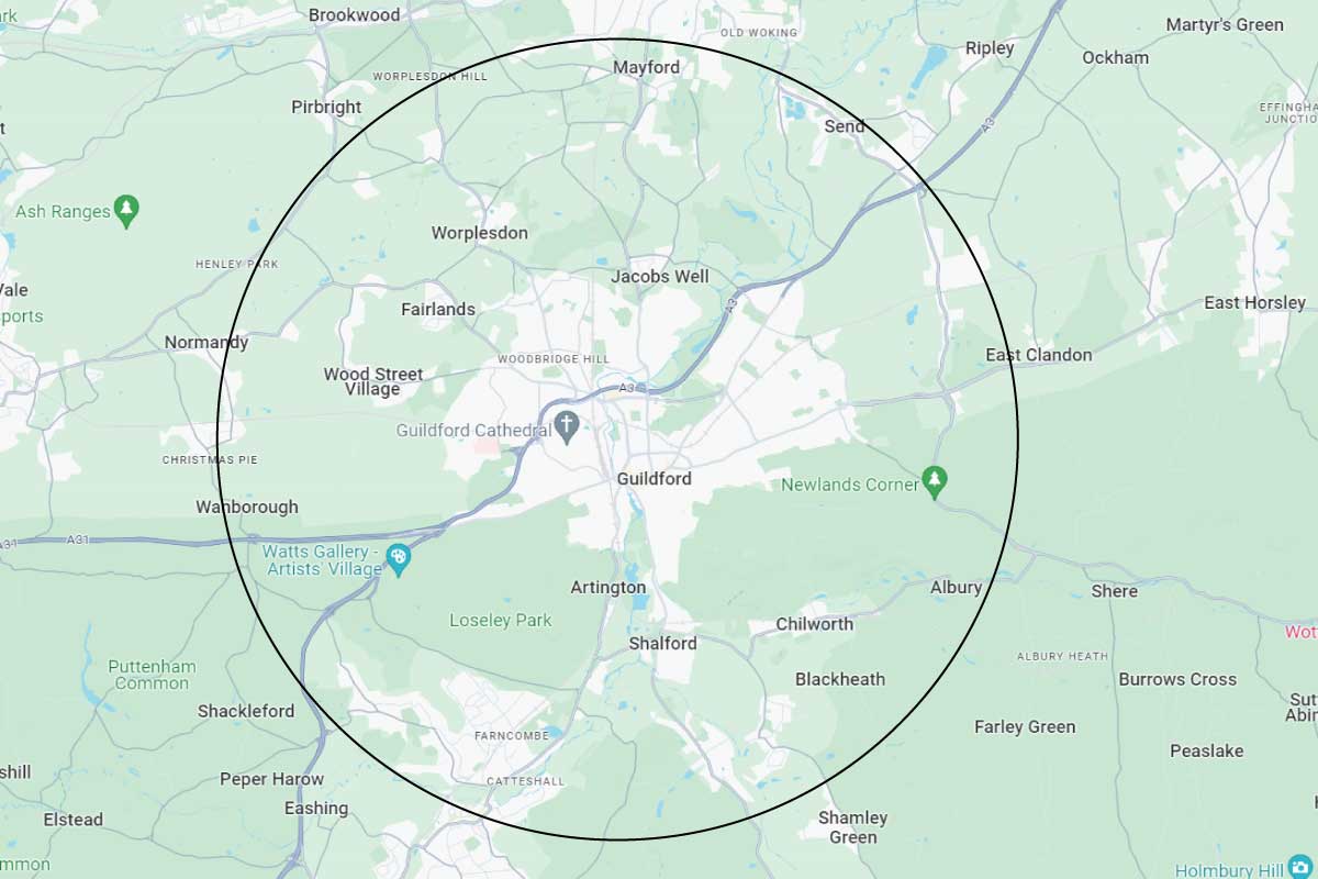 Guildford Map